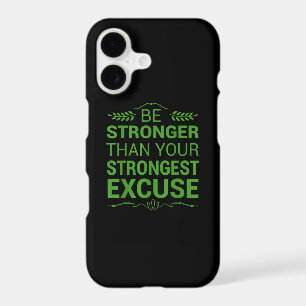 Be Stronger Than Strongest Excuse Funny Gym Motiva