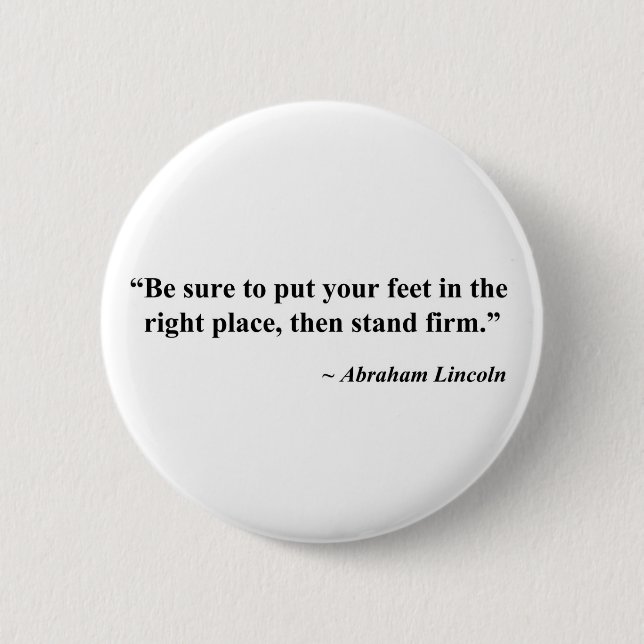 be sure to quote 2 inch round button (Front)