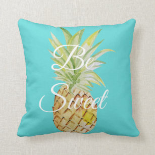 Home Sweet Home Watercolor Pillows Cushions Zazzle Ca