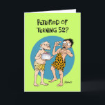 Be Thankful for 52nd Birthday Card<br><div class="desc">Funny 52nd Birthday Greeting Card for a man who is still recovering from his milestone half-century shocker</div>