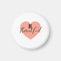 Be Thankful