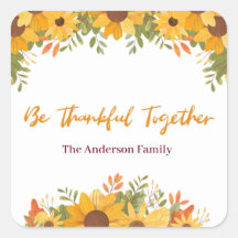 Be thankful together