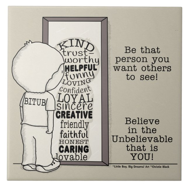 Be That Person Tile (Front)