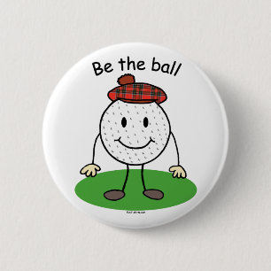 Be the Ball 2 Inch Round Button