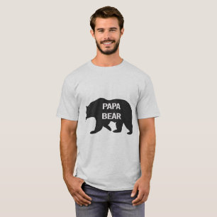 Be the Bear "Papa Bear" Men's T-Shirt for Dad