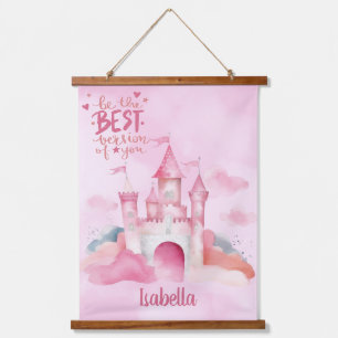 Be the best version of you customizable hanging tapestry