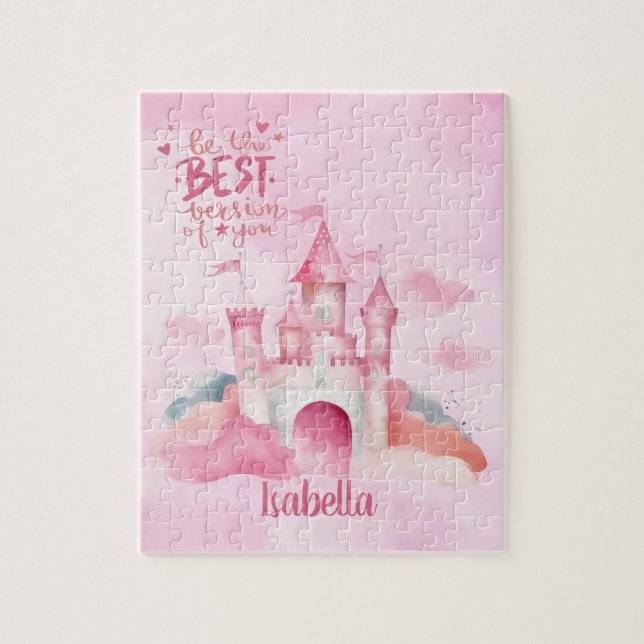 Be the best version of you customizable jigsaw puzzle (Vertical)