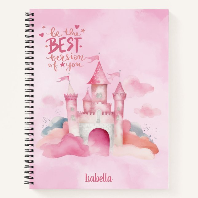 Be the best version of you customizable notebook (Front)