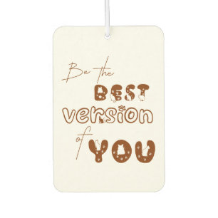 Be The Best Version Of You Cute Cat Air Freshener
