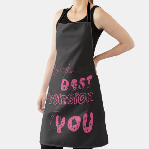 Be The Best Version Of You Cute Cat Apron