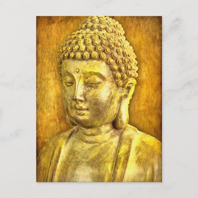 Be the Buddha Postcard (Front)