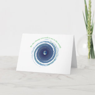 Be The Change Card