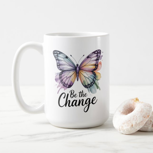 Be the Change Coffee Mug (With Donut)