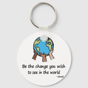 Be the Change Keychain