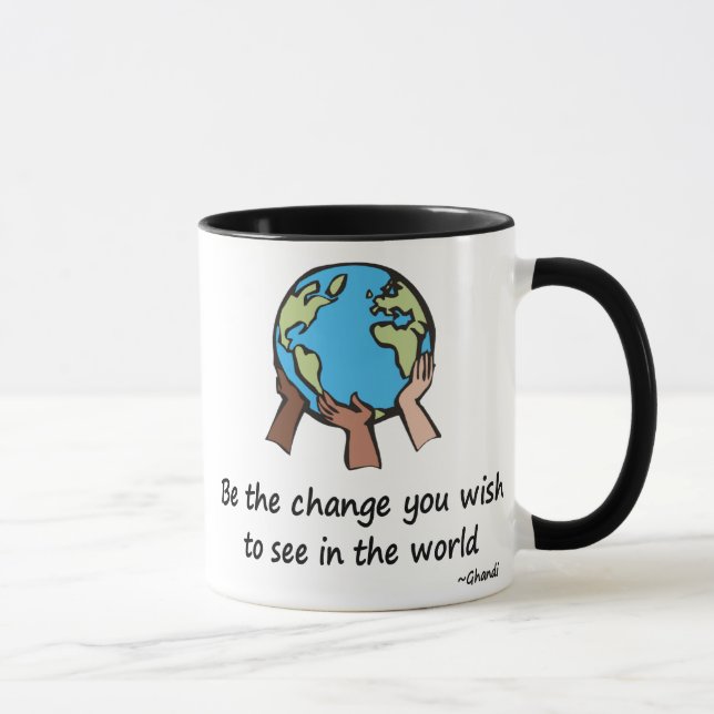 Be the Change Mug (Right)