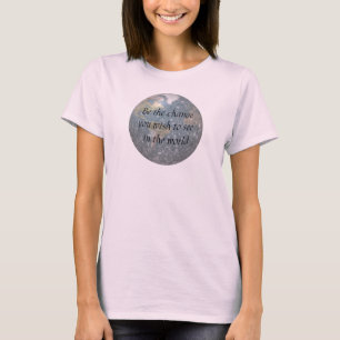 Be the change... organic T-shirt