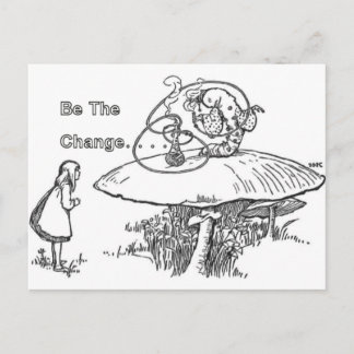 Be The Change Postcard