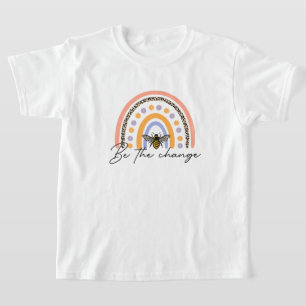 Be the Change Vintage Beekeeping Enthusiast Tee