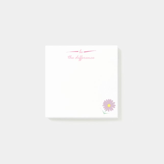 Be the Difference Post-it Notes (Front)