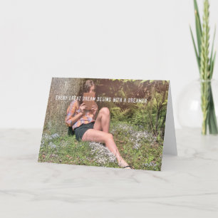 BE THE DREAMER Greeting Card