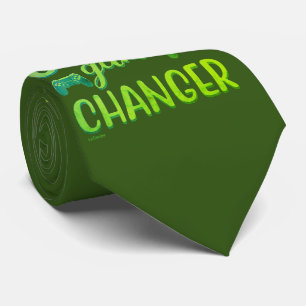 BE THE GAME CHANGER inspirational gaming Tie
