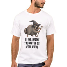 Be The Jimothy Raccoon Wizard Halloween Custom