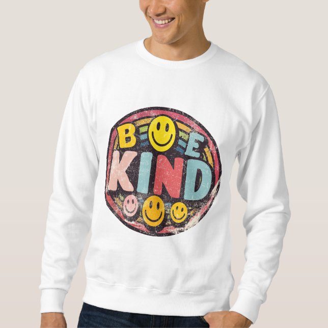 Be the Light: Be Kind Design Sweatshirt (Front)