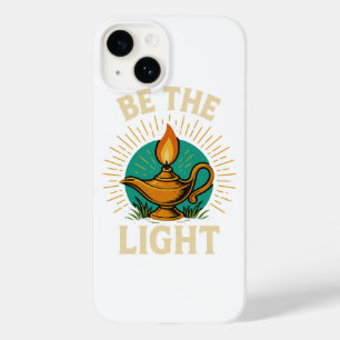 Be the Light - Inspirational T-Shirt Design Case-Mate iPhone 14 Case