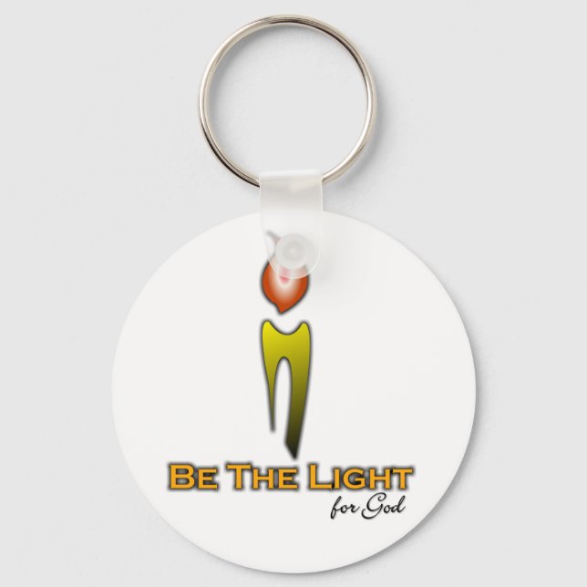 Be The Light Key Chain (Front)