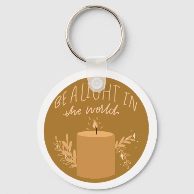 Be the Light of the World Keychain (Front)