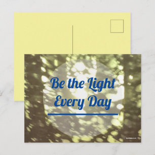 Be the Light Postcard