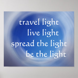 Be the light poster