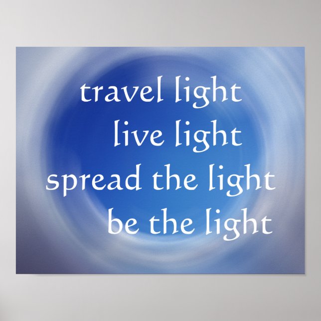 Be the light poster (Front)