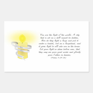 Be The Light Sticker
