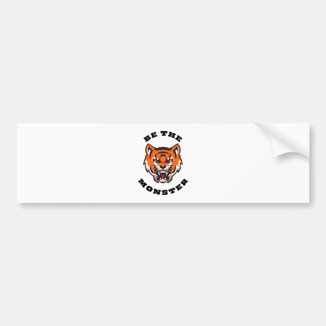 BE THE MONSTER BUMPER STICKER (Front)