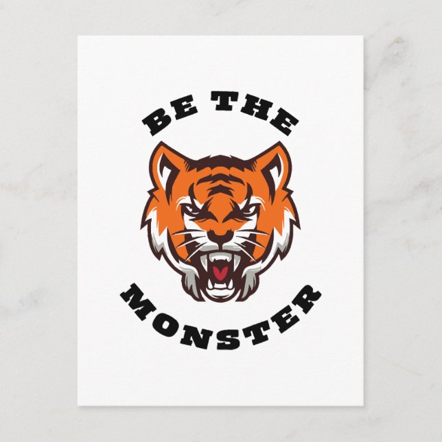 BE THE MONSTER ENCLOSURE CARD (Front)