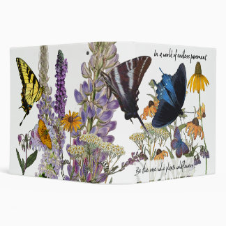 Be the One Who Plants Wildflowers Binder