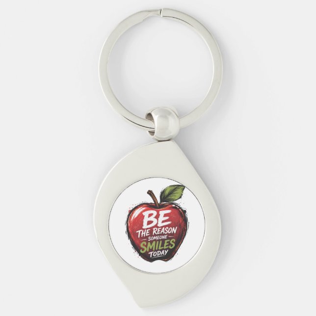 Be the Reason of Someone's Smile Today Keychain (Front)