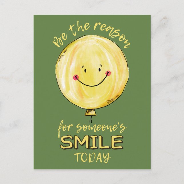 “Be The Reason” postcard (Front)