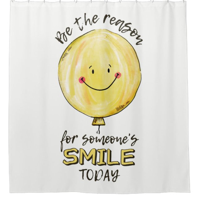 “Be The Reason” shower curtain (Front)