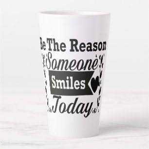Be The Reason Someone Smiles Today Gift Box Latte Mug