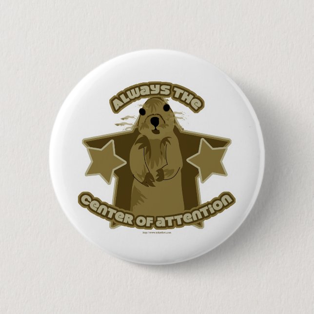 Be the Squirrel 2 Inch Round Button (Front)
