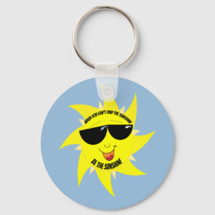  Be The Sunshine Rainbow Keychain