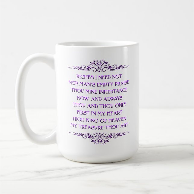 Be Thou My Vision  - 15 oz. Mug (Left)