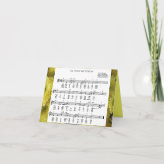 "Be Thou My Vision" Notecard