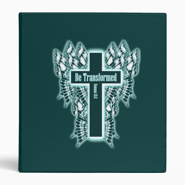 Be Transformed – Romans 12:2 Binder (Front)