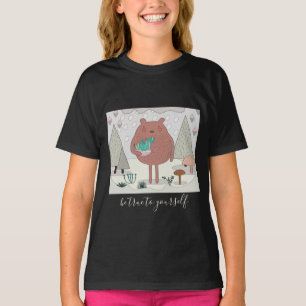 Be True to Yourself... Cute Nature Bear T-Shirt