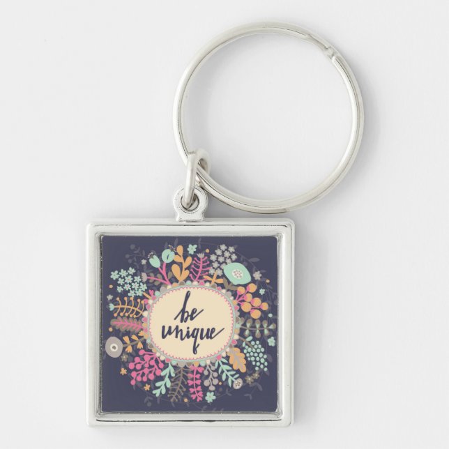 Be Unique Keychain (Front)