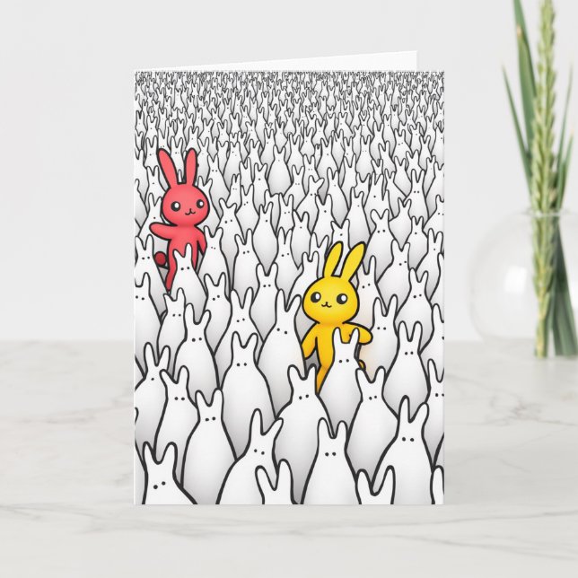 Be Unique Special Friend Card (Front)