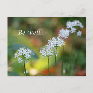 Be well postcard